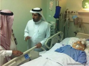 وزير الصحة يقوم بزيارة مصابي “حادث الجوف” بمدينة الملك سعود الطبية