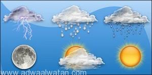 “الأرصاد” : سماء غائمة جزئياً على معظم مناطق المملكة ورطوبة عالية على المنطقة الشرقية