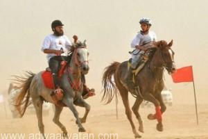 رابطة ملاك الخيل بالباحة تنظم سباق القدرة والتحمل