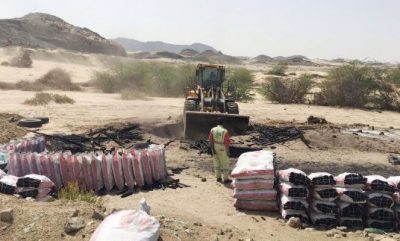 بلدية “شوقية مكة”:إزالة “4”مصانع فحم عشوائية
