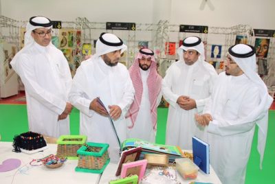 افتتاح معرض التربية الفنية “بصيرة” في معهد النور للكفيفات بتعليم الرياض