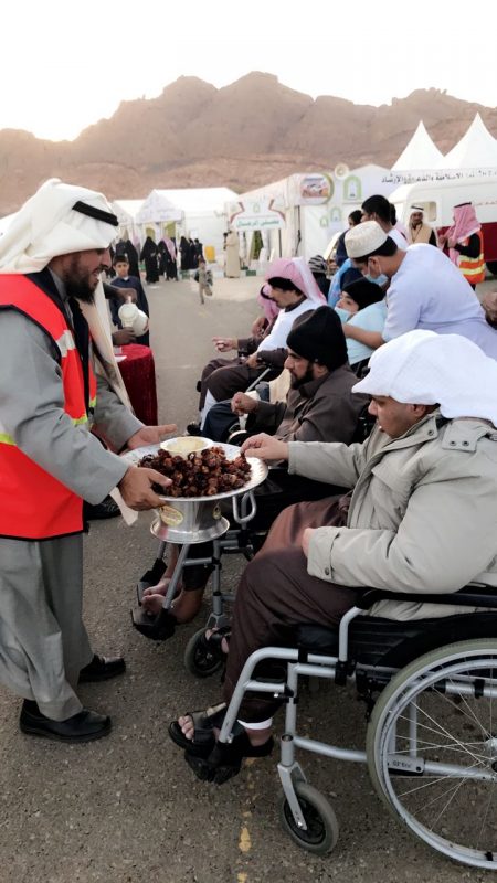 معوقون حائل يزورون فعاليات “رالي حائل” .. ويستمتعون بالأجواء