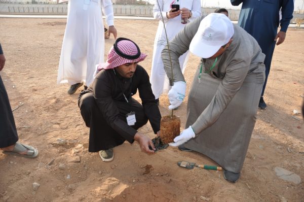 نيابةً عن أمين الشمالية.. “الدخيل” يدشن حملة 1000 شتلة بمتنزه الفيصلية