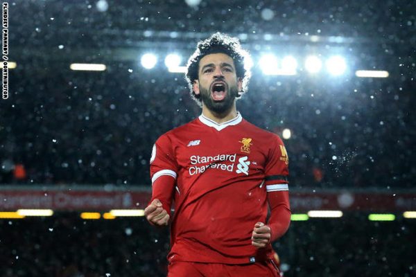 بعد تسجيله “سوبر هاترك”.. “محمد صلاح” في صدارة هدافين “البريميرليج”