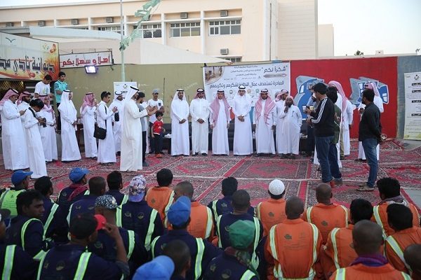 “أمانة الطائف” تقيم يوماً ترفيهياً لعمال النظافة بعنوان “شكراً لكم”