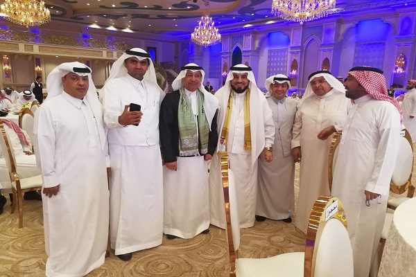 الشريف الراجحي يشارك في ليلة تكريم الموسيقار الراحل سراج عمر والفنان عبادي الجوهر