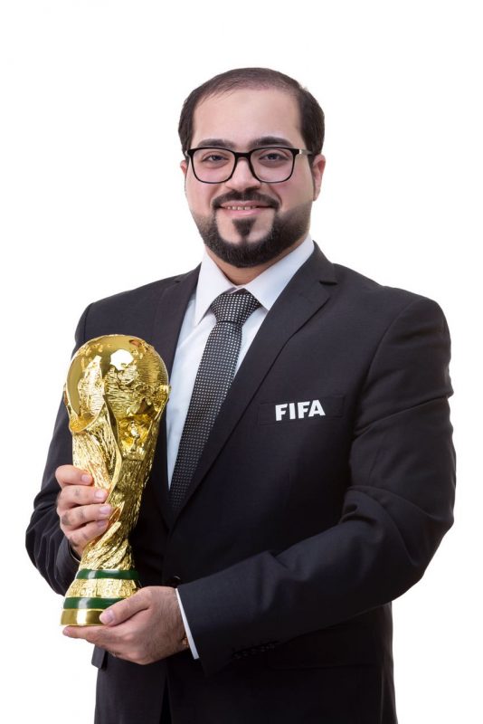 الفيفا يختار الغزال عضواً في المونديال العالمي بروسيا 2018