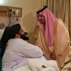 مدير جامعة الإمام ” أبا الخيل” يزور د.محمد الأشرفي