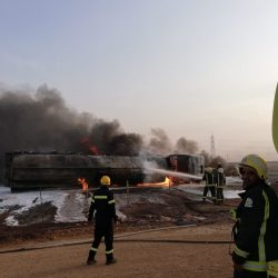 مستشفى المجمعة بالتعاون مع إدارة الدفاع المدني ينفذ حملة التبرع بالدم لمنسوبي الدفاع المدني