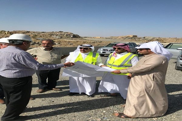 مدير فرع وزارة النقل بمنطقة عسير يتفقد عدداً من مشاريع المنطقة