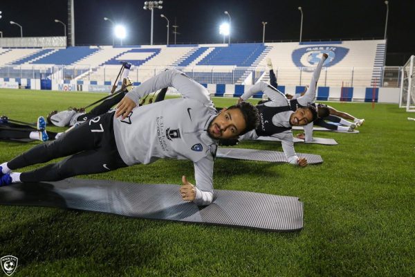 الهلال يعاود تدريباته