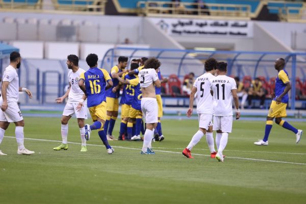 النصر ينتصر برباعية على ضيفه الزوراء العراقي بالرياض