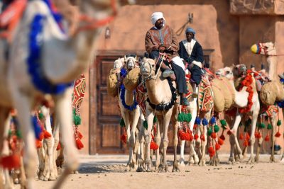 سوق عكاظ يبهر زائريه بتنوع فعالياته في نسخته الثالثة