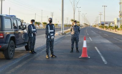 “الأمن والحماية بمشروع البحر الأحمر” يُشارك في منع التجول بأملج