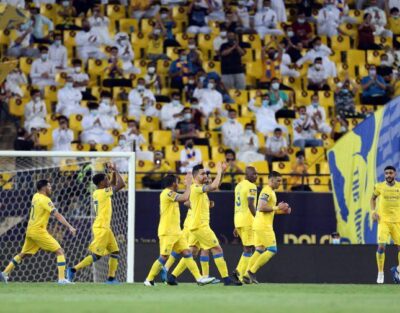 النصر يقترب من الرابع بثلاثية الرائد