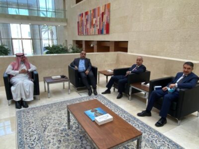 سفير المملكة لدى الأردن يلتقي رئيس غرفة صناعة عمان والأردن