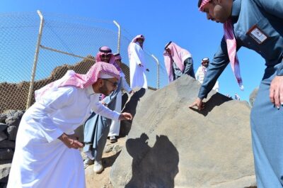 سمو وكيل وزارة السياحة  يتفقد المعالم الأثرية بمحافظة الحائط