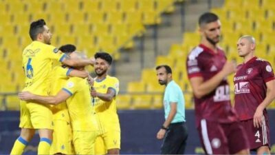 النصر يواصل زحفه نحو المقدمة عبر الفيصلي