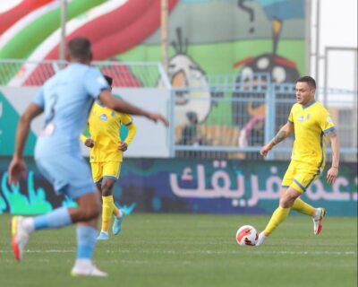 النصر يحقق فوزاً صعبا ومثيراً على الباطن