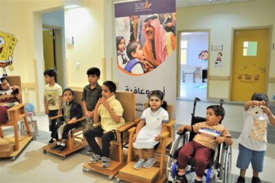 مركز الأطفال لذوي الإعاقة بحائل يحتفل بشفاء وعودة أمير المنطقة