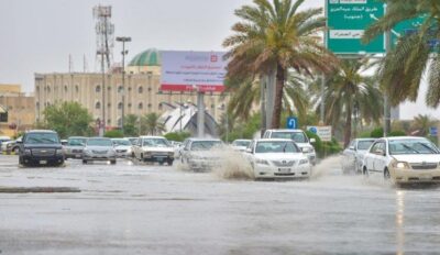 تنبيه متقدم من “الأرصاد” بأمطار غزيرة على بعض المناطق حتى غد الإثنين