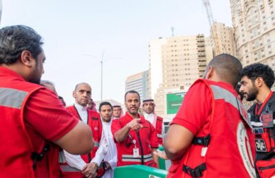 رئيس الهلال الأحمر السعودي د/ جلال العويسي يتفقد جاهزية العاصمة المقدسة قبل العشر الاواخر من رمضان