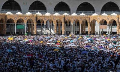 جاهزية المسجد الحرام لاستقبال الحجاج المتعجلين لأداء طواف الإفاضة وصلاة الجمعة