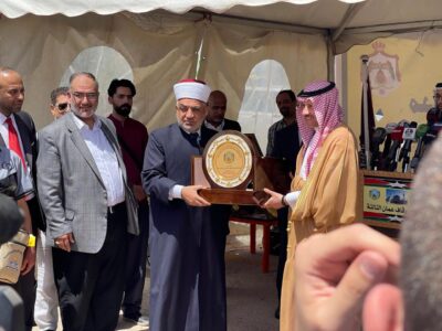 سفير خادم الحرمين لدى الأردن يشارك في توديع أولى قوافل الحجاج الاردنيين