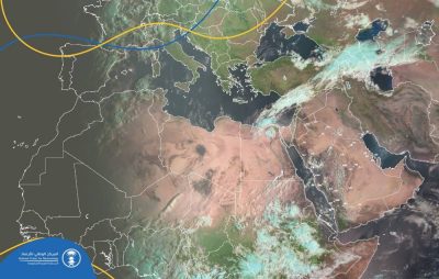 «الأرصاد»: أجواء المملكة لن تتأثر بـ«العاصفة دانيال»