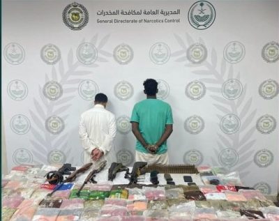 إحباط محاولة تهريب 122 كيلوجرامًا من مادة الحشيش بجازان