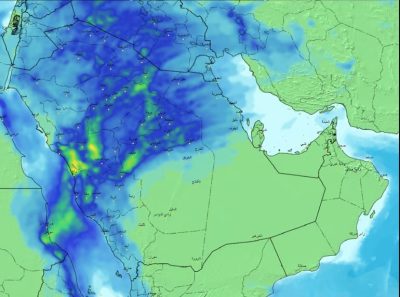 “الممطرة الـ 6” تتوسّع وتستمر أياماً.. “الحصيني”: مقبلون على أجواء باردة وسيول