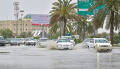 «المرور»: ارتفاع نسبة الخطورة حال قيادة السيارات بأجواء ماطرة