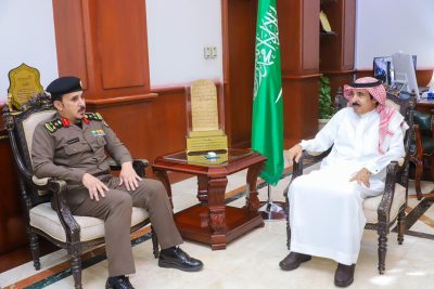 محافظ الرس يستقبل مدير شرطة المحافظة