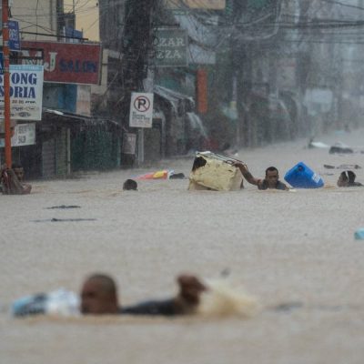 غرق ناقلة نفط وسفينة ومقتل وإصابة 309 أشخاص.. «إعصار غايمي» يضرب تايوان والفلبين