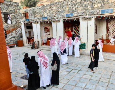 قصر ابن رقوش الأثري بالباحة يحتضن عددًا من فعاليات هيئة التراث المتنوعة