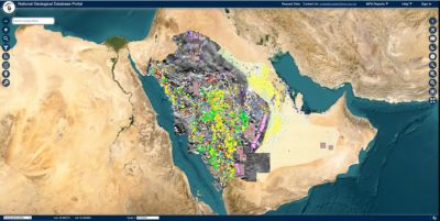 خلال أسبوع من إطلاق حزم البيانات.. إقبال كبير لزوار البوابة الجيولوجية الوطنية