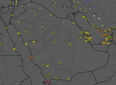 “الحصيني”: أجواءٌ تميل للبرودة بمعظم الجزيرة العربية عدا الساحلَيْن الأوسط والجنوبي للبحر الأحمر