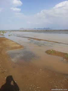 هطول أمطار غزيرة اليوم  على المهد والقصيم