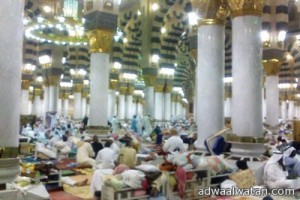 الرئاسة العامة لشؤون المسجد النبوي تعلن شروط الإعتكاف في الشهر الفضيل