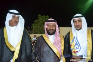 الشيخ سعود بن هايس بن شويلع يحتفل بزواج أبنائه (هايس وناهس)